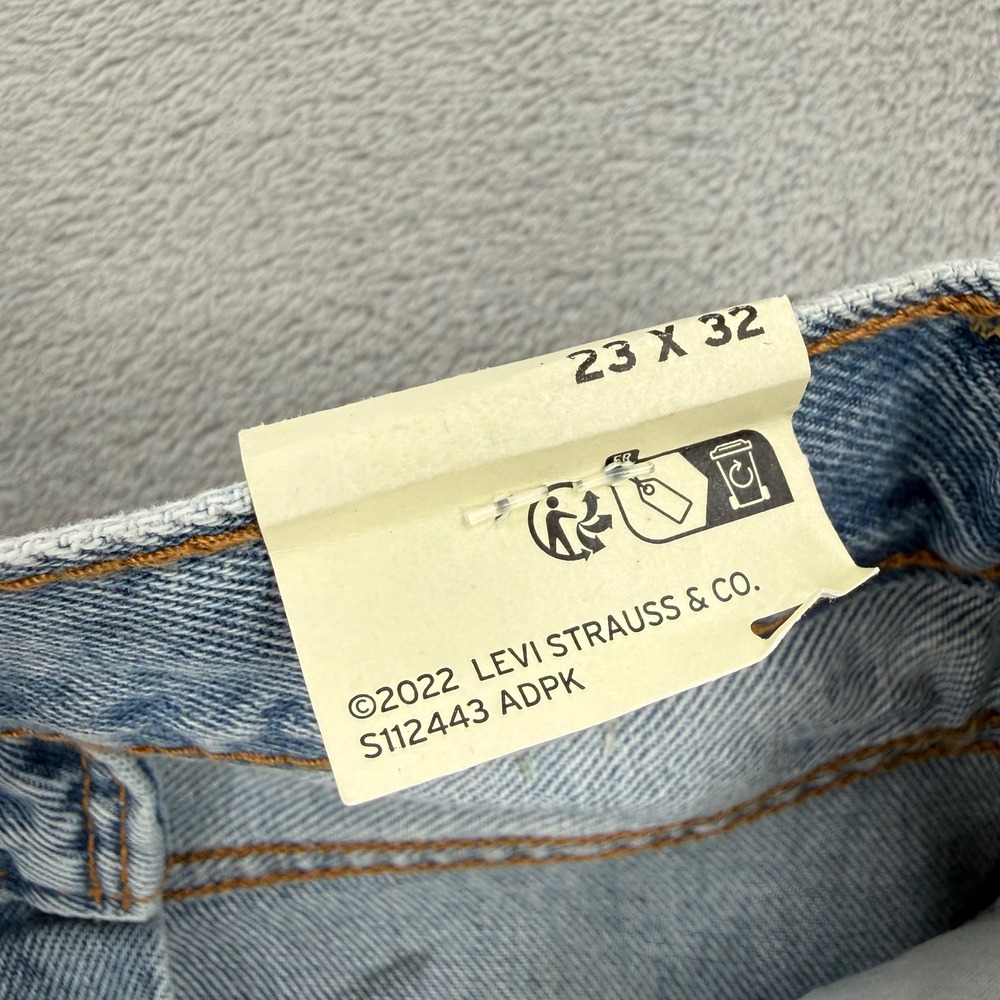 Levis Premium Ribcage Wide Leg Jeans High Rise Women's Size W 23 x L 32 - Picture 10 of 14